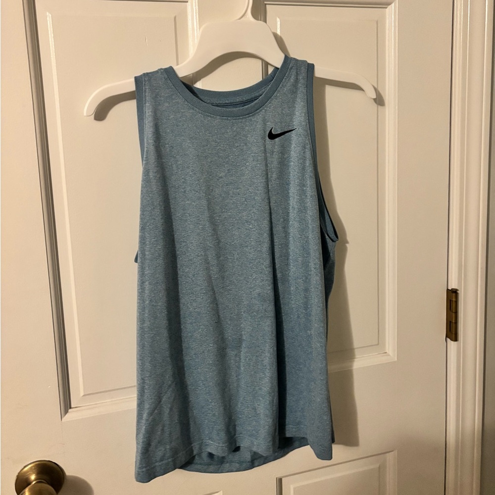 Nike blue tank top. Size M
